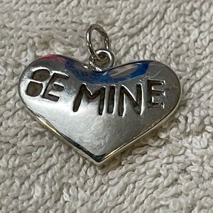 Sterling Silver Heart 'Be Mine' Pendant..I have 2 of these!!